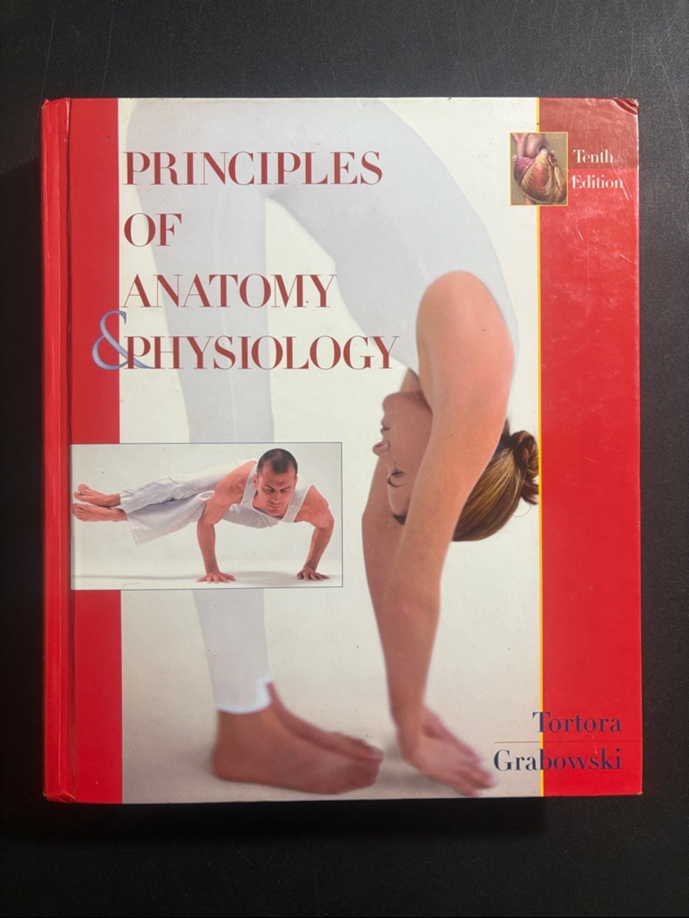 Principles of Anatomy and Physiology 10th Edition Hardcover Book with CD 2003